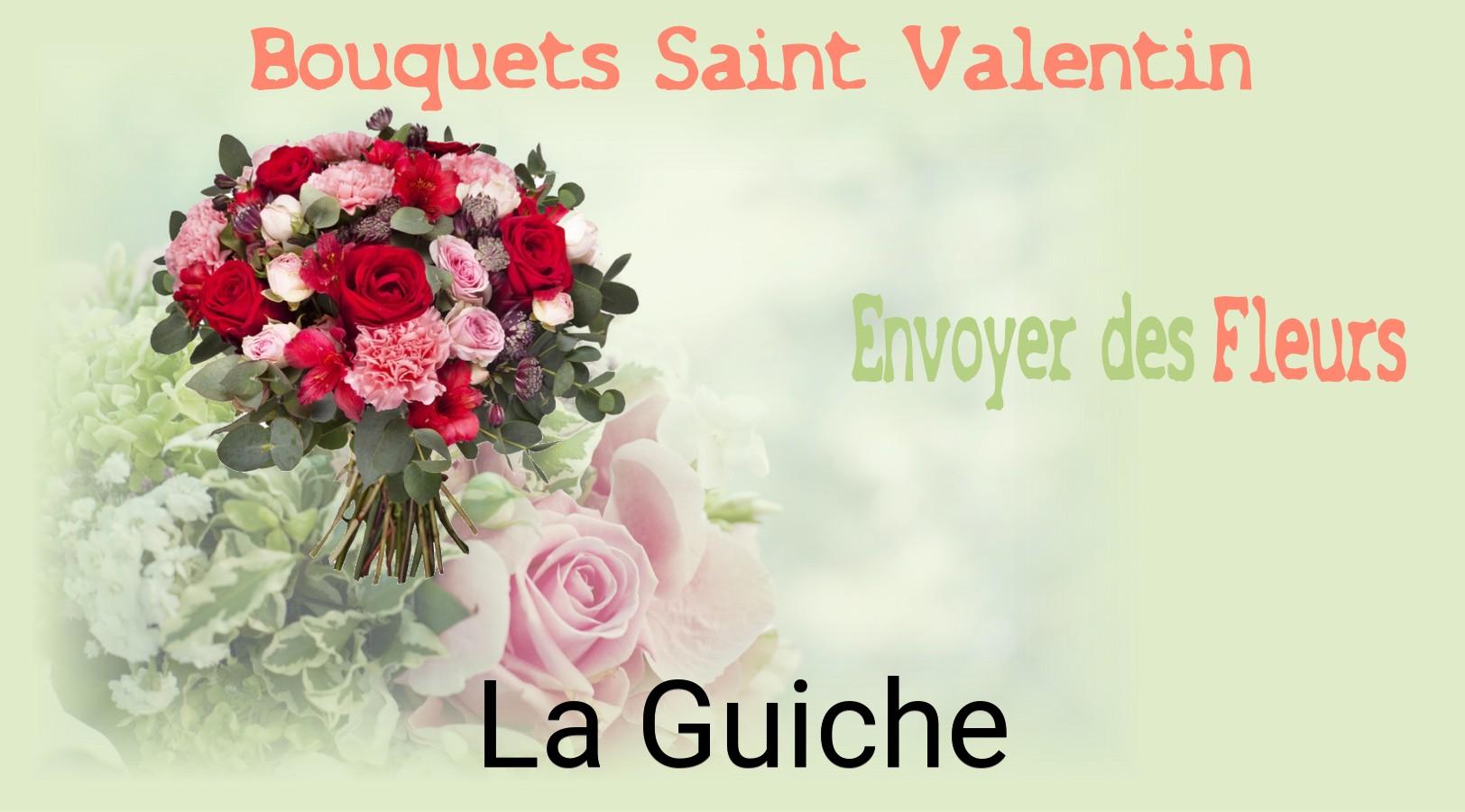 Roses de Saint-Valentin livrées à La Guiche